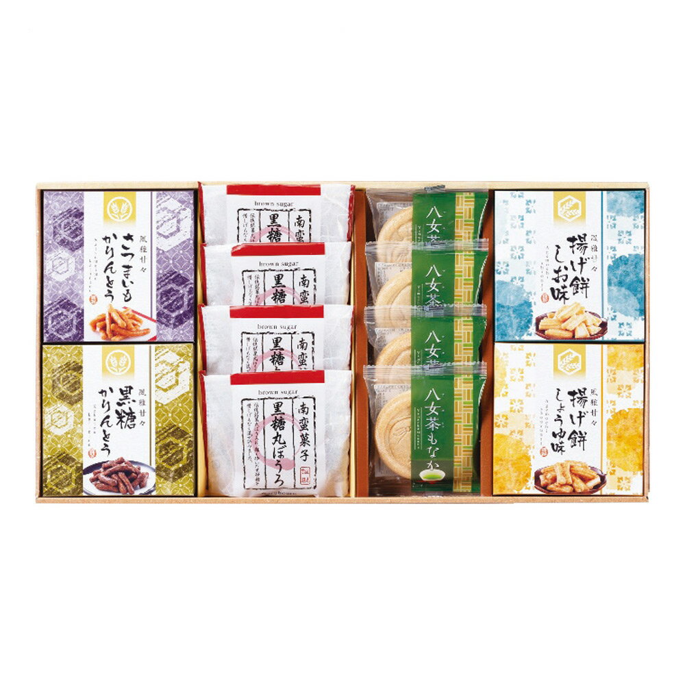風雅甘々 和菓子詰合せ FB-BEY 最中 おかき かりんとう 和菓子【送料無料】【お届け不可地域：北海道・沖縄・離島】 / お取り寄せ 通販 プレゼント ギフト お歳暮 おすすめ /のサムネイル