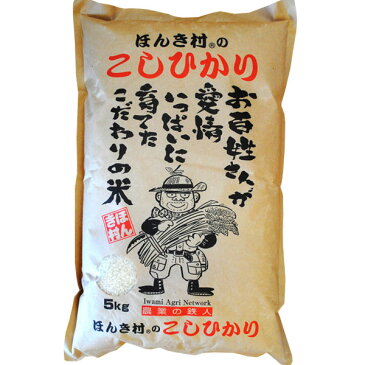 新米 2018 30年度 コシヒカリ ほんき村のこしひかり 5kg×2（合計10kg)【送料無料】 / お取り寄せ 通販 お土産 お祝い プレゼント ギフト 母の日 おすすめ 保存食 非常食 備蓄 /