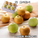 梨 食べくらべ 二十世紀梨 豊水梨 2種×各3玉 フルーツ 果物【送料無料】 / お取り寄せ 通販 プレゼント ギフト お中元 おすすめ /