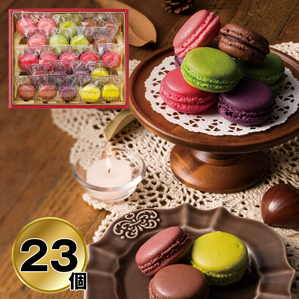 お歳暮 2025 御歳暮 早割 P5倍 ダロワイヨ 季節のマカロン入り詰め合わせ 23個入 25WMS50 9801-023 スイーツ 洋菓子【送料無料】 / ...