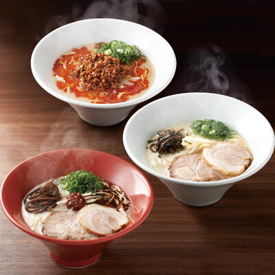 わが街とくさん店 一風堂 博多 絹ごし ラーメンセットD 白丸 赤丸 替玉 高菜 有名店【送料無料】 / 一風堂 ラーメン 有名店 お取り寄せ 通販 プレゼント ギフト お歳暮 おすすめ / 画像3