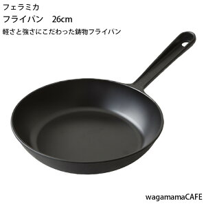 鋳物　フライパン　26cm　【フェラミカ　Ferramica　FRYPANシリーズ】　川口工芸品　送料無料　IH対応