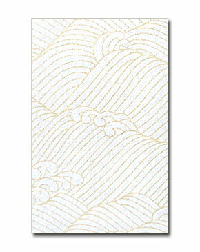 Rakuten - 手染めポチ袋　荒波　金　3枚入