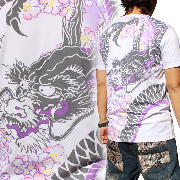 楽天市場】昇龍刺繍 tシャツ 絡繰魂の通販 楽天市場】昇龍刺繍 tシャツ 絡繰魂の通販