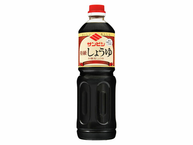 サンビシ 特級こいくちしょうゆ 本醸造 1L×15本入り 送料無料 こいくち醤油 濃口醤油 こいくちしょうゆ 濃口しょうゆ しょうゆ 醤油 しょう油 こいくち 濃口 大容量 まとめ買い お得 お徳用 お得パック 業務用 おうち時間 ステイホーム 主婦応援 【1本198円】