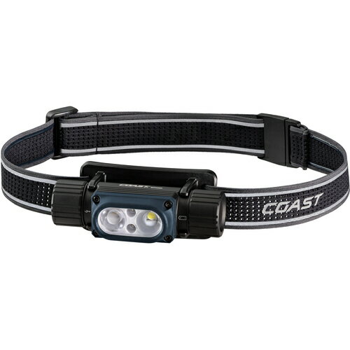 COAST　コースト　LEDヘッドランプ　WPH30R　充電式　カートリッジ式　IP68　防水・防塵　1500lm　USB-C　専用充電池　CR123リチウム電池（別売）　30832