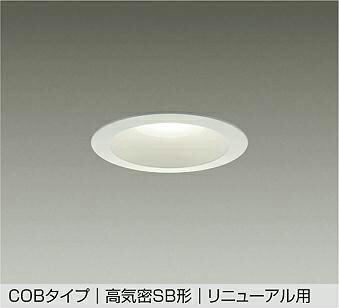 DAIKO LEDダウンライト 埋込穴φ100mm 白熱灯60W相当 (LED内蔵) 電球色 2700K DDL-5689YW