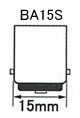 パトライト　補修用電球 白熱電球 12V 10W G18 BA15S口金 【10個入り】　D01201003...