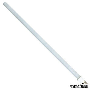 アサヒ　クリプトンボーランプ　40W　E17口金　フロスト　FL15Wサイズ（全長436mm）　KA40W15E17F