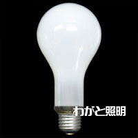 アサヒ 一般球(一般電球) フロスト 110V 200W形 E26口金 耐振 PS75 E26 110V-200WF(TLF110V200W) [2]