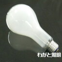 ◎アサヒ　220V用　一般電球　PS75　E26口金　フロスト　200W　PS75 E26 220V-200W(F)