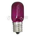 アサヒ ミシン球 カラー 15W E17口金 透明ピンク(桃色) ミシン球 T22 E17 110V-15W(CP)