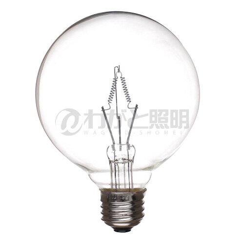 アサヒ　G球　スポット灯用電球　ボール形　クリヤー　G95　E26口金　500W　G95E26 100V-500W(C)