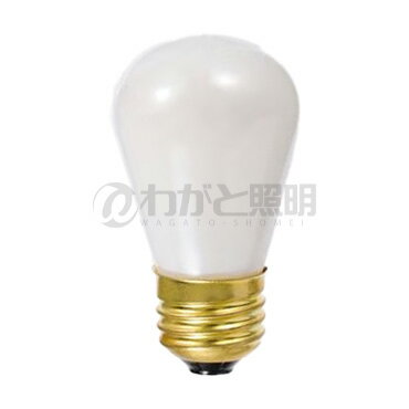 Filament Lamps - アサヒ　サイン球　ナシ型　ST45(45mm)　ホワイト　110V　10W　E26口金　ST45 E26 110V-10W(S)