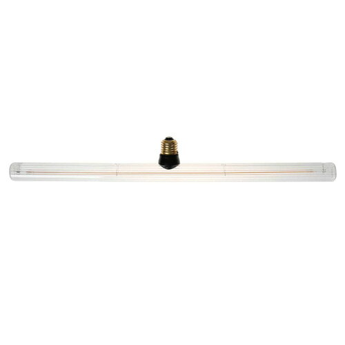DULTON　ダルトン　LED TUBE GLASS BULB RIPPLED 50　LEDチューブガラスバルブ　5．5W　2200K　550lm　E26口金　屋内専用　回転機能　DS-1042/50RP