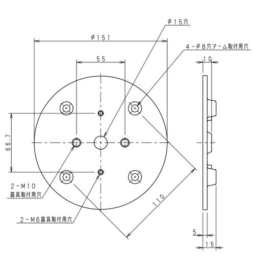 ENDO　アダプタ　重耐塩仕様　B679BB