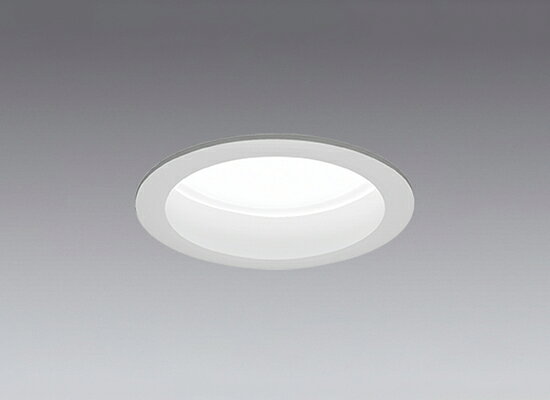 ENDO　LED浅型ベースダウンライト（高気密SB形）　温白色3500K　白　埋込穴φ125mm　無線調光　FHT24W相当　拡散　EFD9074W　（ランプ付）