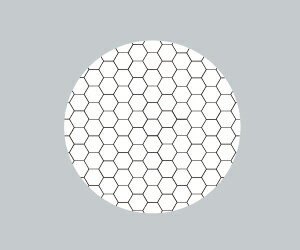 ENDO　ダウンライト用　ハニカムルーバ　φ75mm用　RB-583B