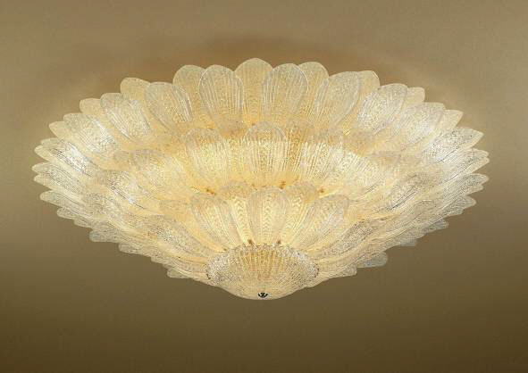 ENDO LEDシャンデリア 6500K−2700K Fit 無線調光 フロストクリプトン球40W形×18相当 XRG4012CB (ランプ別売) ...