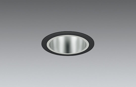 ENDO　LEDベースダウンライト　6500K－2700K相当　黒　埋込穴φ75mm　FHT42W相当　超広角　ERD9816B　（ランプ付・電源別売）