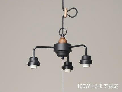 ƣȥڥȥ饤ȡ3CP߶աݤ󥰡Ĺ56.0cm100Wx3ޤбE26ѡ䡡GLF-0281BK 