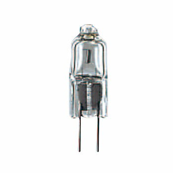 メーカー：USHIO/ウシオライティング シリーズ名：J　ミニハロゲン 定格消費電力：20W（20ワット） 全光束:320Lm 演色性:Ra100 色温度・光色:2800K 光色:電球色 電圧:12V 周波数:50/60Hz 消費電力（最大）:20W 外径寸法:φ9 × 33 mm 口金:G4 光中心距離（LCL）:22mm 設置場所:屋内 定格寿命:2500時間 以下の代替品としても使えます。 J12V20WAS （パナソニック：ミニハロゲン電球） ※12V用はダウントランス（100V/12V）内蔵型器具でご使用ください。 関連キーワード ハロゲン 電球 ランプ J12V 20W J12V20W ローボルト 12V 12V20W クリヤー 透明 クリアー■特徴 フィラメントがコンパクトで点光源に近いため、 店舗のスポット照明やダウンライトなど、質の高い照明用光源として使用されています。 メーカー：USHIO/ウシオライティング シリーズ名：J　ミニハロゲン 定格消費電力：20W（20ワット） 全光束:320Lm 演色性:Ra100 色温度・光色:2800K 光色:電球色 電圧:12V 周波数:50/60Hz 消費電力（最大）:20W 外径寸法:φ9 × 33 mm 口金:G4 光中心距離（LCL）:22mm 設置場所:屋内 定格寿命:2500時間 以下の代替品としても使えます。 J12V20WAS （パナソニック：ミニハロゲン電球） ※12V用はダウントランス（100V/12V）内蔵型器具でご使用ください。 他の種類の12Vハロゲン電球（ミラー無し） こちら