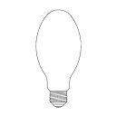 岩崎 HIDランプ(高輝度放電灯) 高圧ナトリウム灯 FECサンルクスエース FECスタータ内蔵 70W 拡散形 B形 NH70FLS
