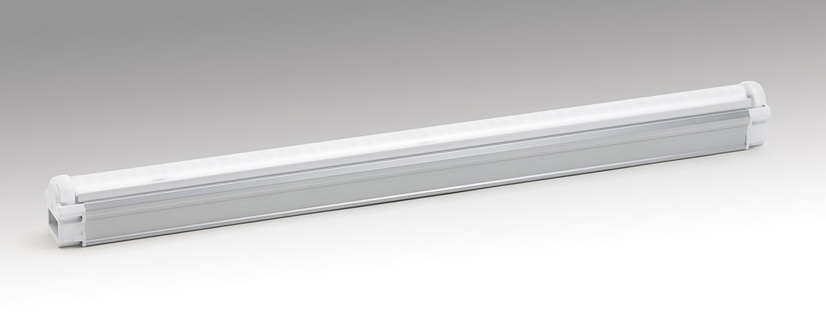 森山産業　LED照明　モジュラーレッズ防水　ランプバー　ナロー　屋外　防湿　100V/200V　全長1182mm　白色4000K　器具別売　MCI112A-240N ※受注生産品(3.0)