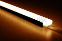 TES LIGHTING コネクタ式間接照明 tiffa Black(ティファ ブラック) TTLBシリーズ 明るさ10%タイプ 500タイプ 全長481mm 0.7W 36lm 本体:黒色(ブラック) 電球色 2200K TTLB-050-22 ※受注生産品
