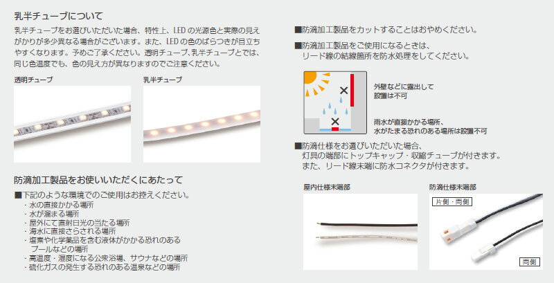 ルーチ　LEDテープライト　ルーチ・パワーフレックスEX　特注品　20mmピッチ　DC24...
