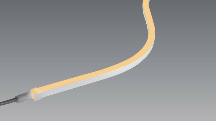 乐天商城 - TES　LIGHTING　フレキシブル照明　屋外屋内兼用HighQoonela MT（屋外屋内兼用ハイクーネラMT）　TQMTHDシリーズ　コードタイプ　全長2014mm　2500K　電球色　片側コード・左側入力タイプ　TQMTHD-2014-25-SL ※受注生産品