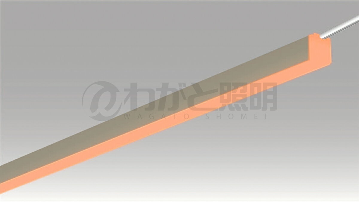 TES LIGHTING DC24V間接照明 Xida(シーダ) TXDシリーズ マグネットリード線タイプ(コードタイプ) 両側コード 全長2003mm 1900K 電球色 TXD-2003-19-D-MG ※受注生産品