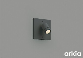 KOIZUMI　LEDエクステリアスポットライト　白熱電球60W相当　（LED内蔵）　電球色　2700K　AU54566