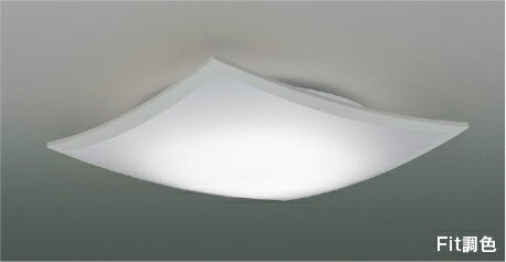 KOIZUMI LEDシーリング 引掛シーリング取付式 (LED内蔵) 電球色 2700K~昼光色 6500K ~10畳 調光・調色タイプ (専用リモコン付) AH55667