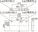 東芝　LED誘導灯誘導音付加点滅形　長時間形　天井・壁直付形　B級　20A形　両面灯　個別制御方式自動点検　電池内蔵形　FBK-42702VXL-LS17（表示板別売）　※受注生産品 2