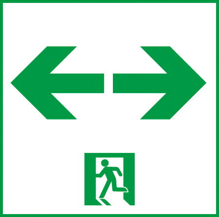 パナソニック 通路誘導灯用 C級（10形）両面用 適合表示板 FK10388