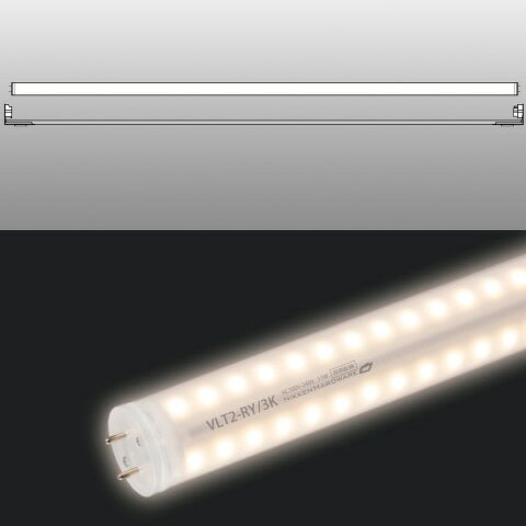 ニッケンハードウェア　看板灯用直管LEDランプ　LED蛍光灯　View Lamp Tube2＋シャ...