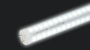 ニッケンハードウェア 看板灯用直管形LEDランプ（LED蛍光灯） View Lamp Tube2 30W形代替品（FL30S形） 全長630mm 消費電力12W 6000K 昼光色相当 両面360°配光 両側給電 1610lm IP65 VLT2-RY30WG/6K