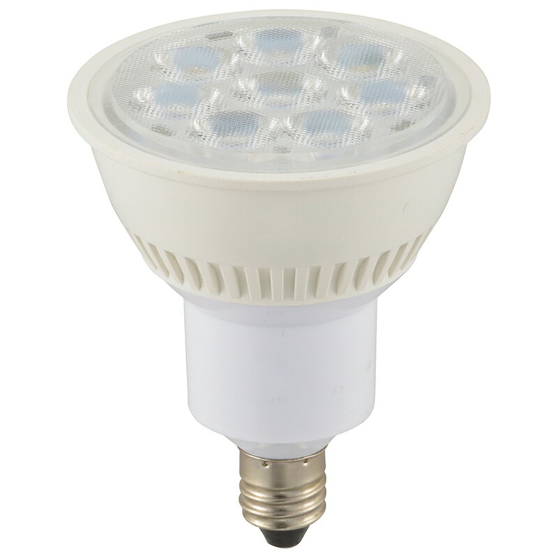 オーム電機　LED電球　カラー電球　ハロゲンランプ形　調光器対応　φ50（50mm）　広角タイプ　E11　7．0W　570lm　黄色（イエロー）　LDR7Y-W-E11/D 11 (06-0968)