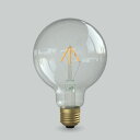 ビートソニック OnlyOne(オンリーワン) LED電球 Siphon(サイフォン) ボール電球形 点光源 Ball95(ボール95) G95(外径95mm) 35W形相当 暖系電球色(2200K) E26 3.5W 350lm クリアガラス LDF111D