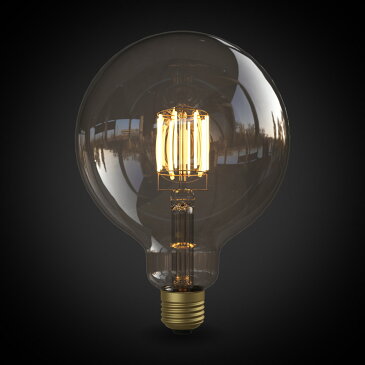 ビートソニック OnlyOne(オンリーワン) LED電球 ボール電球形 Ball125(ボール125) G125(外径125mm) クリア 50W形相当 暖系電球色(2200K) E26口金 6.0W LDF32D