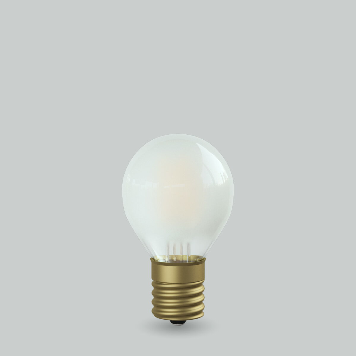 ビートソニック　OnlyOne(オンリーワン)　LED電球　Siphon(サイフォン)　ボール電球形　Ball35(ボール35)　Frost　G35(外径35mm)　25W形相当　暖系電球色(2200K)　E17　2.5W　200lm　フロスト　LDF57D