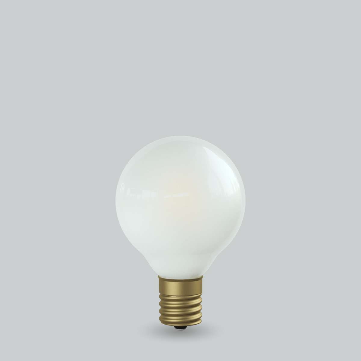 ビートソニック OnlyOne(オンリーワン) LED電球 Siphon(サイフォン) ボール電球形 Ball50(ボール50) Frost G50(外径50mm) 25W形相当 暖系電球色(2200K) E17 2.5W 200lm フロスト LDF59D