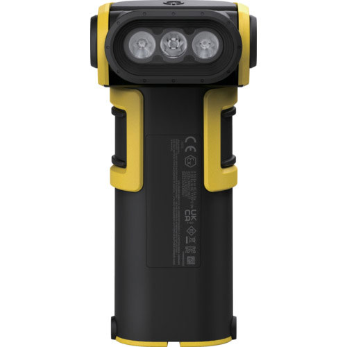 LEDLENSER　防爆ライト　3灯式トーチ　Ledlenser EXC7R　充電式　IP68　防爆・防水・防塵仕様　最大400lm　4600K〜5400K　専用充電池内蔵　502407