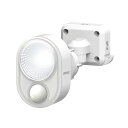 ムサシ RITEX センサーライト LED 100V 人感センサー内蔵 ハロゲン60W相当 4W×1灯 300lm 防雨タイプ IP44 LED-AC103