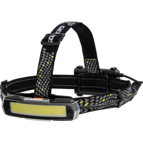 GENTOS　NRシリーズ　LEDヘッドライト　高輝度白色COBLED　IP66　最大620lm　専用充電池（付属）/乾電池（単3形アルカリ電池×3本別売）兼用　NRX-280H