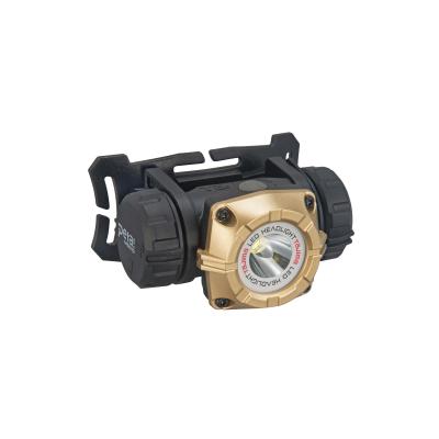 タジマ　MDシリーズ　LEDヘッドライトM501D　電源一体型ヘッドライト　IPX4　最大500lm　2m耐落下　白色高輝度LED　単4形アルカリ電池3個用（別売）　LE-M501D wagato-10098342 わがと照明 サンプル画像2