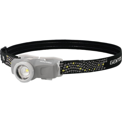 GENTOS　COMPACT HEADLIGHT　LEDヘッドライト　高輝度チップタイプ白色LED　耐塵・耐水仕様(IP66準拠)　200lm(最大)　単3形アルカリ電池1個用(テスト用付属)　CP-131D