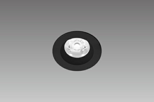 Lighting - TES　LIGHTING　小口径ベースダウンライトクーパー　TDBQシリーズ　非調光　配光角4°　埋込穴φ50mm　3.0W　電球色3000K　183lm　本体：黒（ブラック）　TDBQ-3NB-30