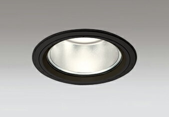 Lighting - ODELIC　LEDベースダウンライト　軒下兼用　セラメタ150W相当　ブラック　60°　埋込穴Φ150mm　電球色　3000K　 M形　一般型　専用調光器対応　XD404048　（電源・調光器・リモコン・信号線別売）